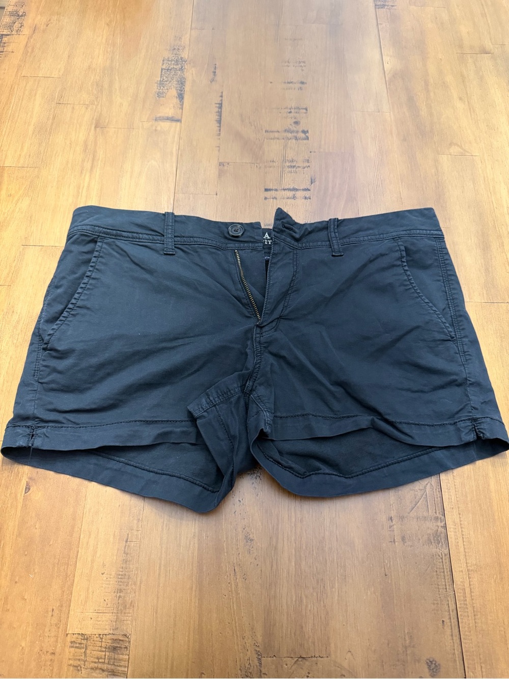 American Eagle Outfitters Black Chino Shorts